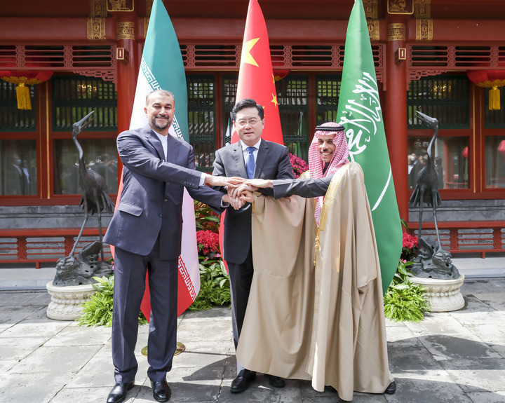 Chinese FM Meets Saudi Arabian, Iranian Counterparts, Witnesses ...